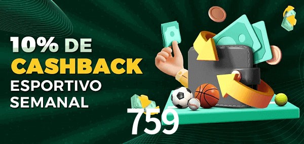 10% de bônus de cashback na 759